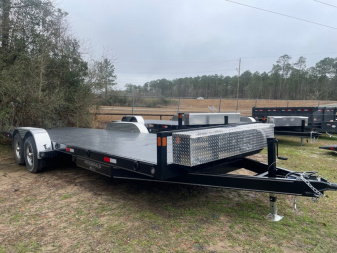 New Fitzgerald 24' Tandem Axle Tilt Equipment/ Car Hauler 9,900 GVWR
