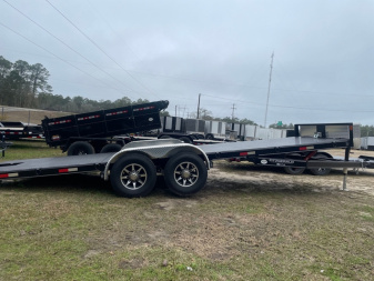 New Fitzgerald 24' Tandem Axle Tilt Equipment/ Car Hauler 9,900 GVWR
