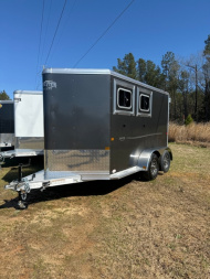 New Alcom 11' Tandem Axle 2 Horse 7000 GVWR