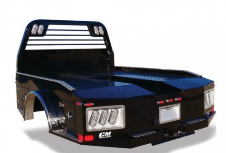 New 2025 CM Truck Beds ER Steel Skirted Hauler Body Truck Bed