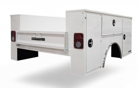 New 2025 CM TRUCK BEDS 8'6" SRW SB Steel Service Truck Bed