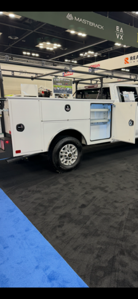 New 2025 CM TRUCK BEDS 8'6" SRW SB Steel Service Truck Bed