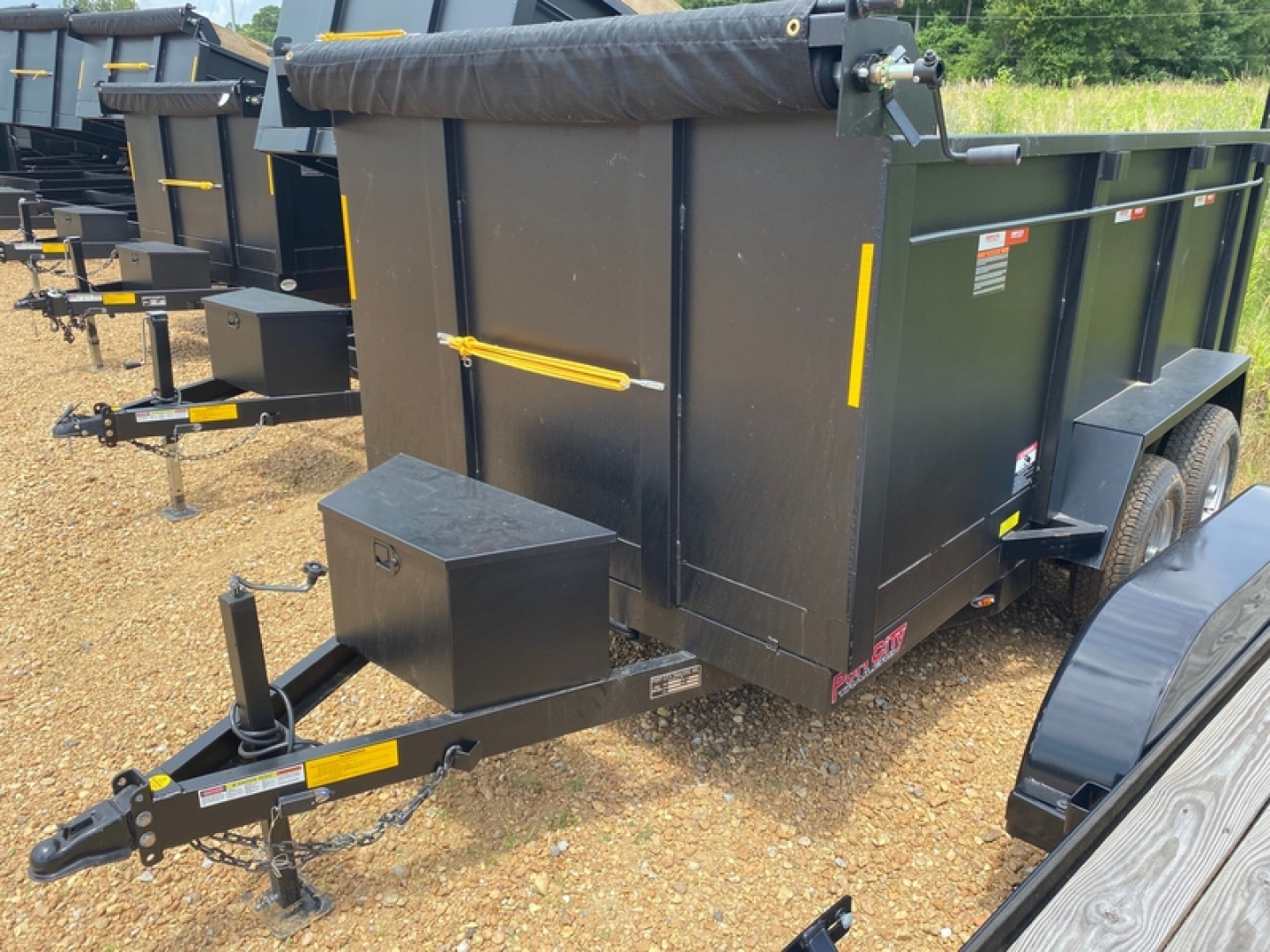 New 2023 Port City Trailers 12' Tandem Axle Dump