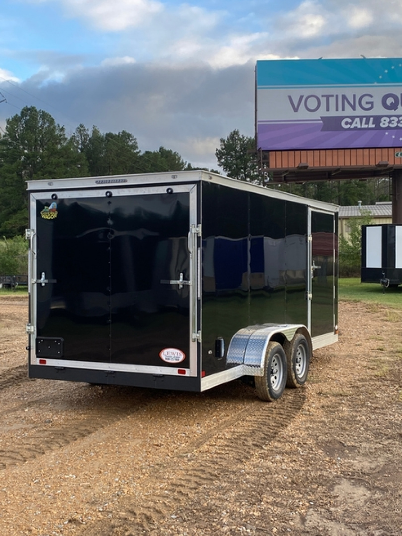 New 2025 Covered Wagon Trailers 14' Tandem Axle Enclosed Cargo