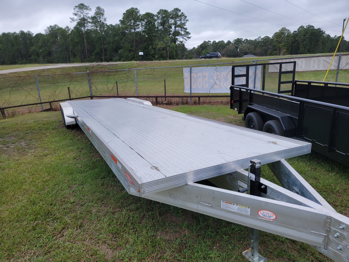 New 2025 Cherokee 36' Triple Axle Aluminum Car Hauler
