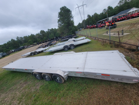 New 2025 Cherokee 36' Triple Axle Aluminum Car Hauler