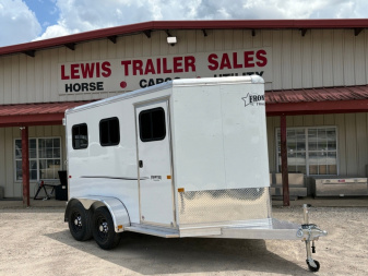 New 2026 ALCOM 2 HORSE ALUMINUM SLANT LOAD COMBO WITH TACK ROOM