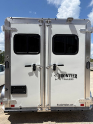 New 2026 ALCOM 2 HORSE ALUMINUM SLANT LOAD COMBO WITH TACK ROOM