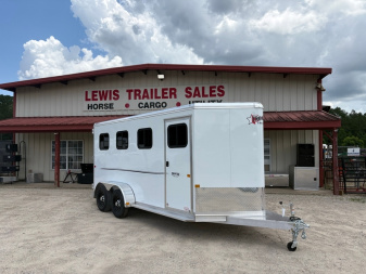New 2026 ALCOM 3 HORSE STRIDER SLANT LOAD WITH TACK ROOM AND ESCAPE DOOR