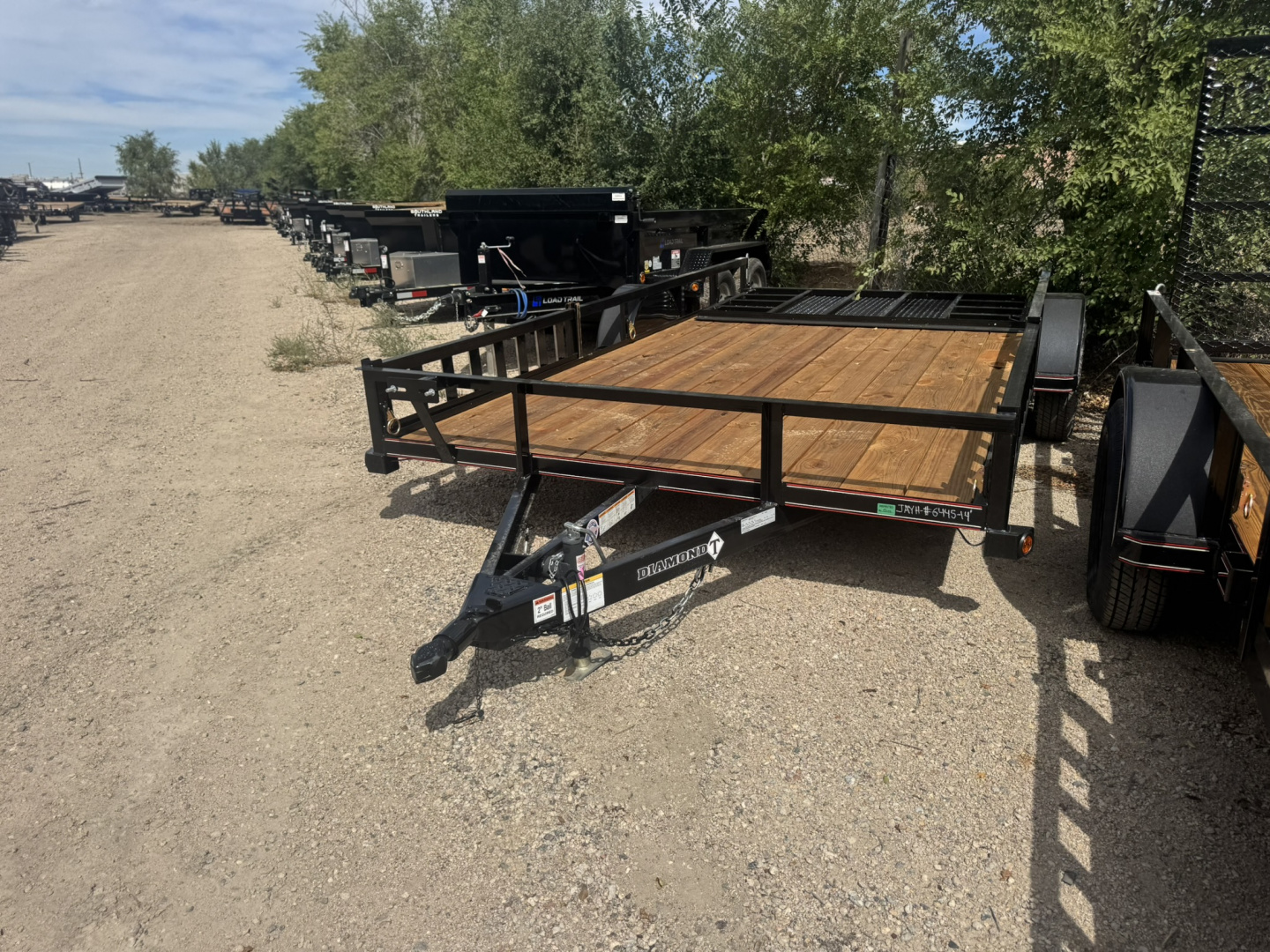 New 2026 Diamond T 7-14 Ramp Gate Utility W/ ATV Ramps 3K GVWR