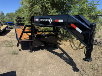 New 2025 Diamond T 8.5-32 Tandem Dual Gooseneck W/ MAXX Ramps 24K GVWR