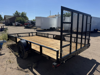 New 2026 Diamond T 7-14 Ramp Gate Utility W/ ATV Ramps 3K GVWR