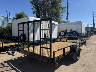 New 2026 Diamond T 7-14 Ramp Gate Utility W/ ATV Ramps 3K GVWR