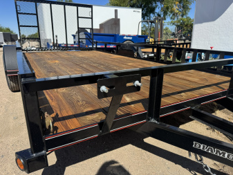 New 2026 Diamond T 7-14 Ramp Gate Utility W/ ATV Ramps 3K GVWR