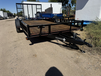 New 2026 Diamond T 7-14 Ramp Gate Utility W/ ATV Ramps 3K GVWR