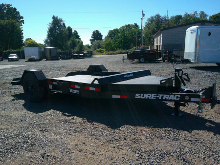 New 2026 Sure-Trac 7x12 Drop Deck Equipment Trailer