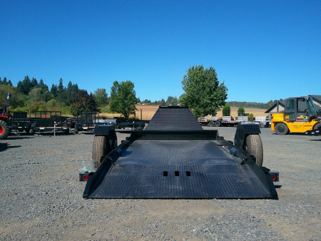 New 2026 Sure-Trac 7x12 Drop Deck Equipment Trailer