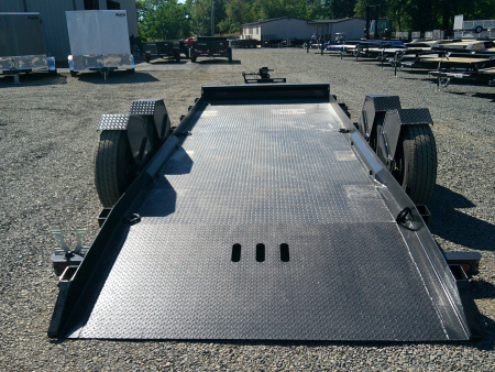 New 2026 Sure-Trac 7x18 Drop Deck Equipment Trailer