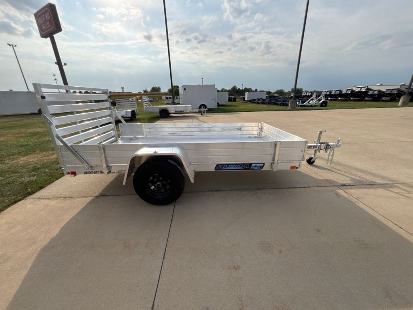 New 2026 Aluma 6310ESA-S-TG Utility Trailer