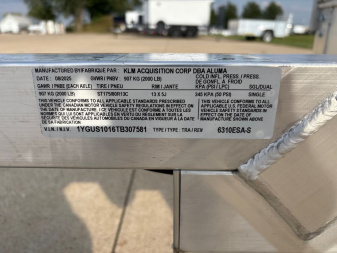 New 2026 Aluma 6310ESA-S-TG Utility Trailer