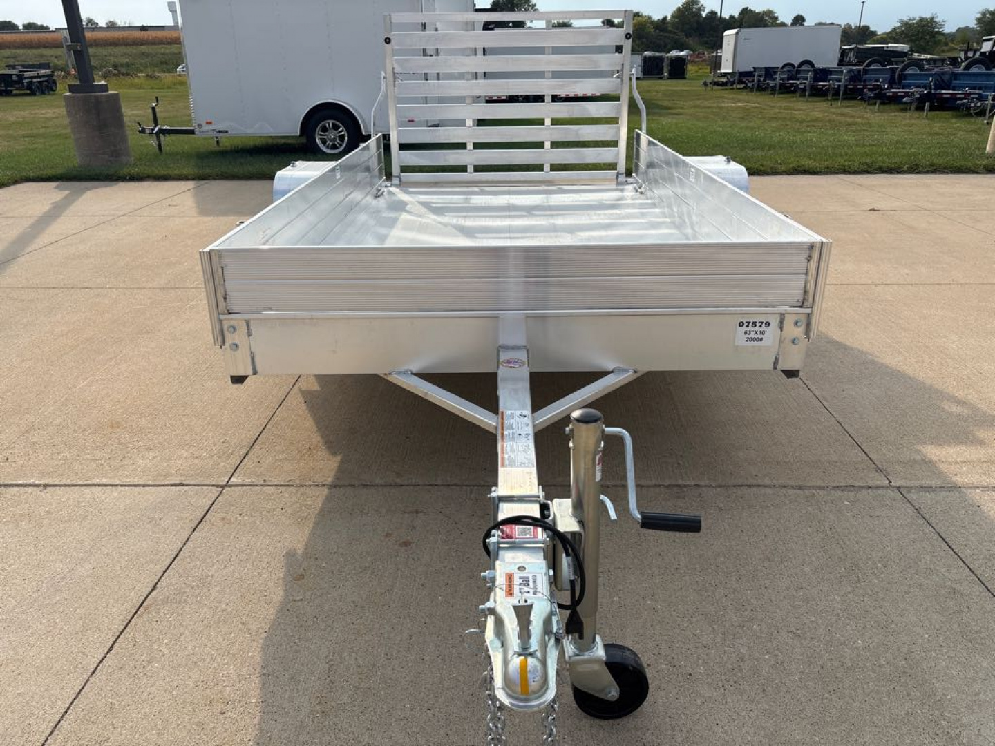 New 2026 Aluma 6310ESA-S-TG Utility Trailer