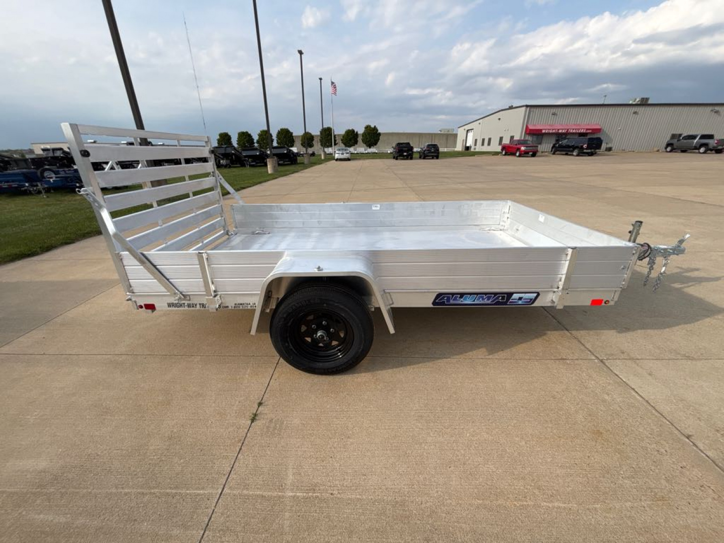 New 2026 Aluma 6310ESA-S-TG Utility Trailer