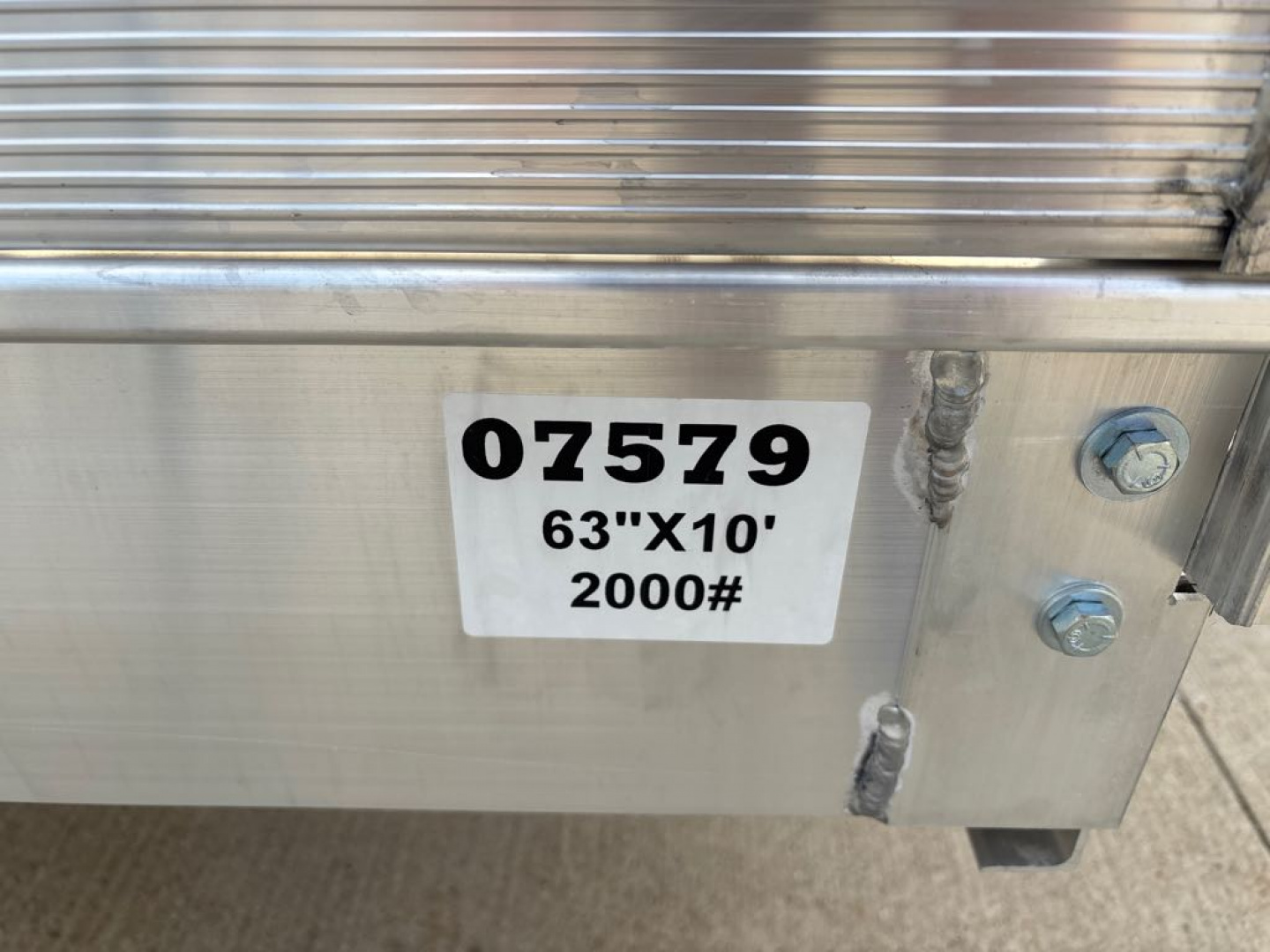 New 2026 Aluma 6310ESA-S-TG Utility Trailer