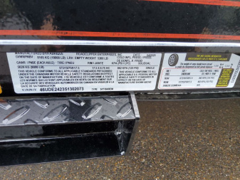 New 2025 Diamond C Trailers DEC208 Equipment Trailer