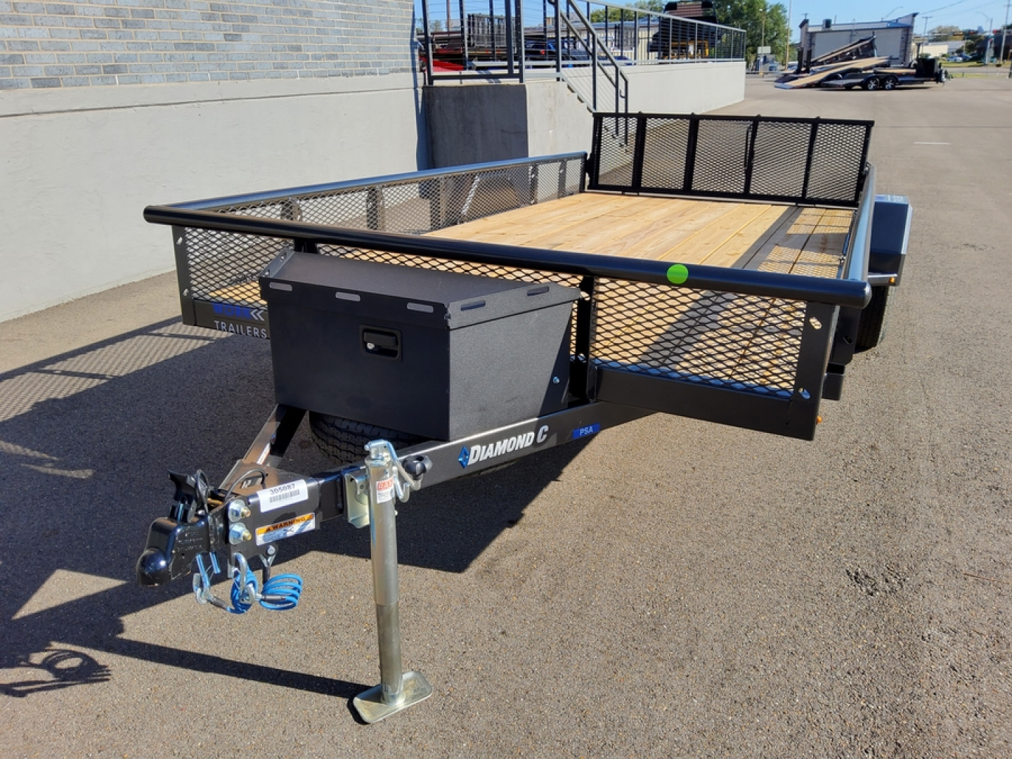 New 2026 Diamond C Trailers PSA135 Utility Trailer