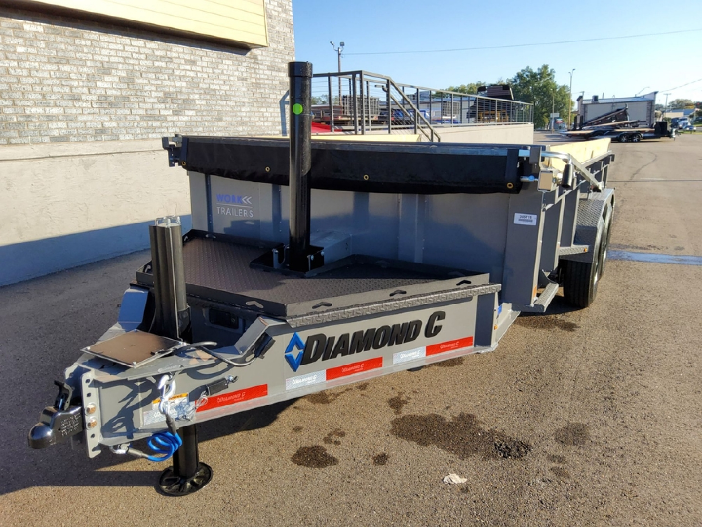 New 2026 Diamond C Trailers LPT207 - PACESETTER Dump Trailer
