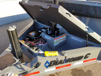 New 2026 Diamond C Trailers LPT207 - PACESETTER Dump Trailer