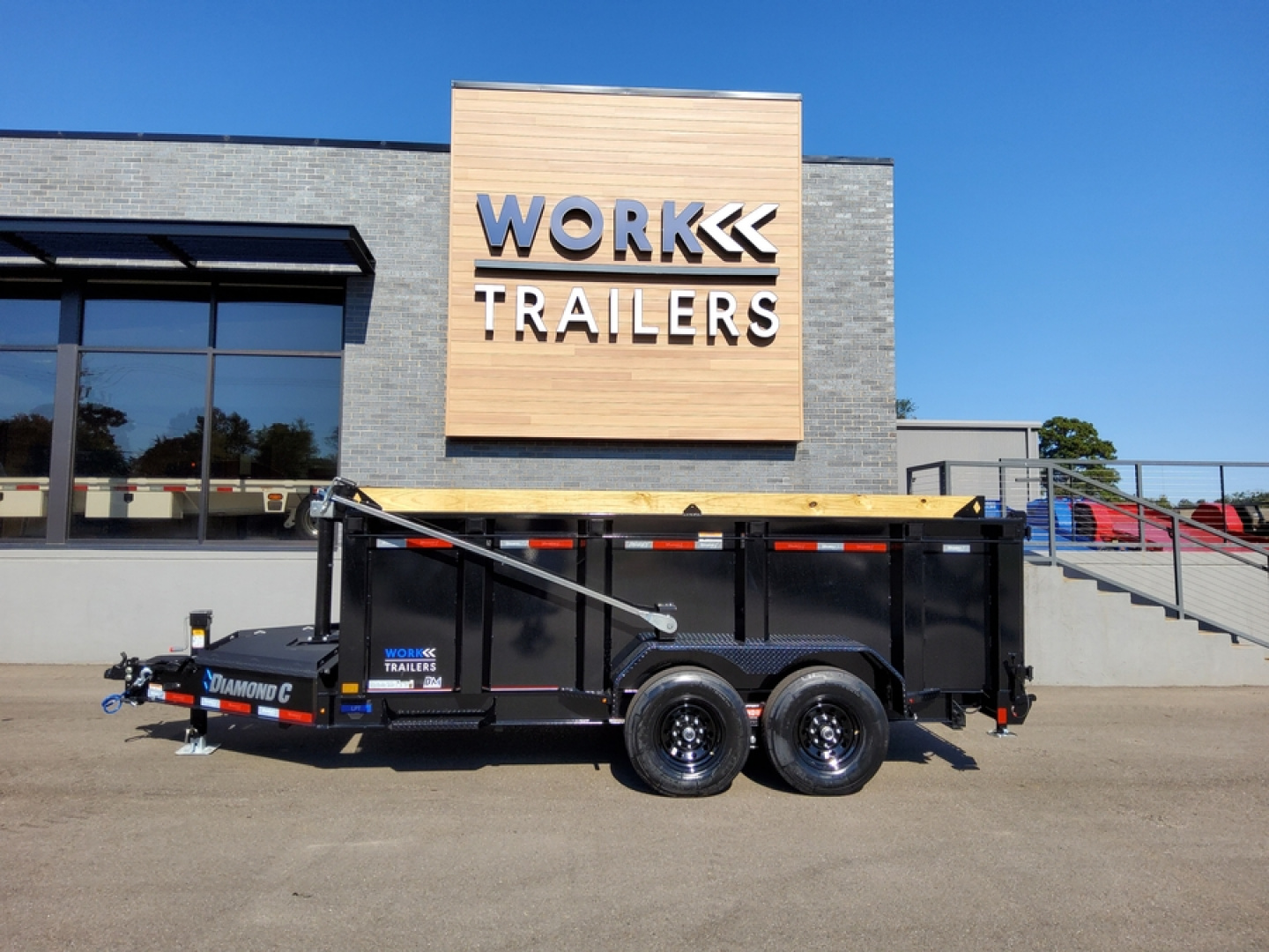 New 2026 Diamond C Trailers LPT207 Dump Trailer