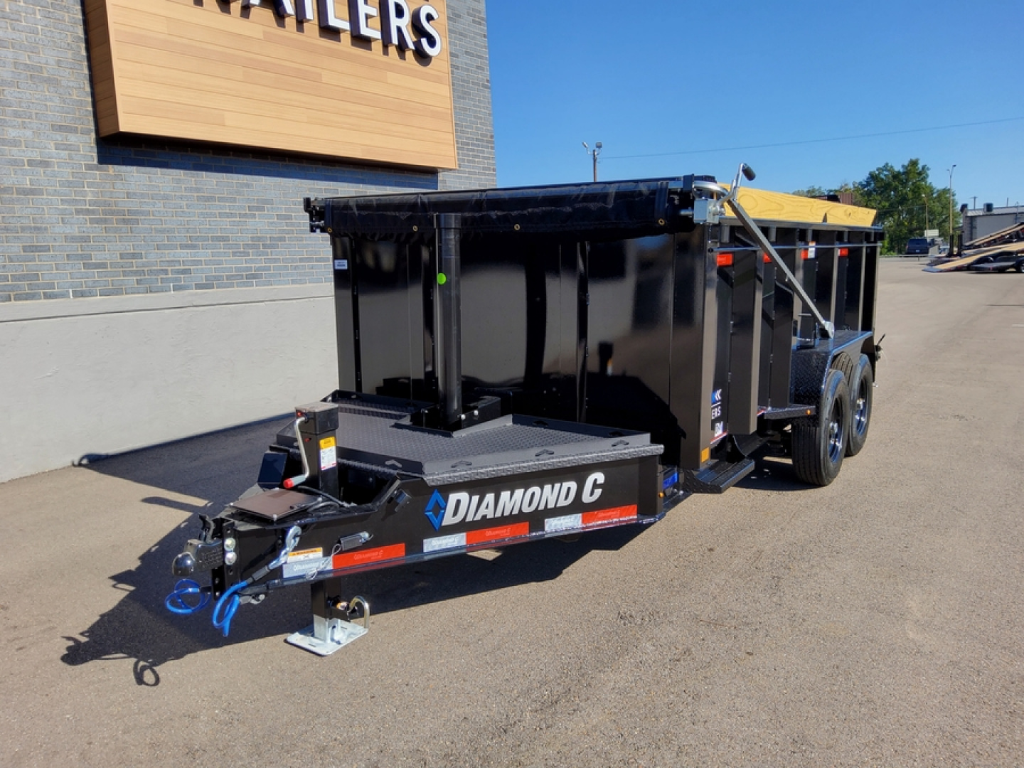 New 2026 Diamond C Trailers LPT207 Dump Trailer