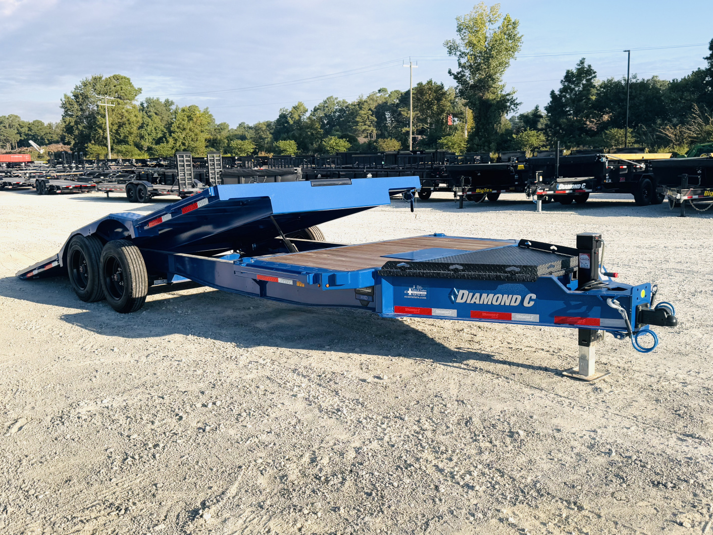 New 2026 Diamond C Trailers HXD208-22 Tilt Trailer
