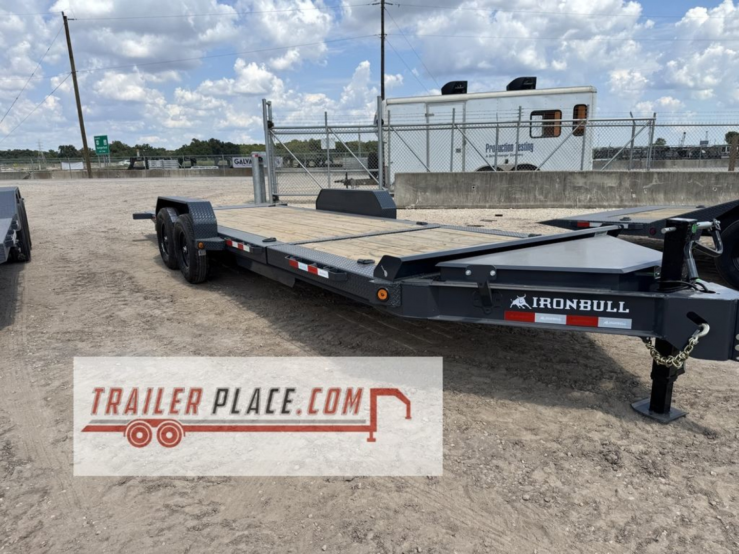 New 2026 IRON BULL 83"X20' 14K TWB TILT TRAILER