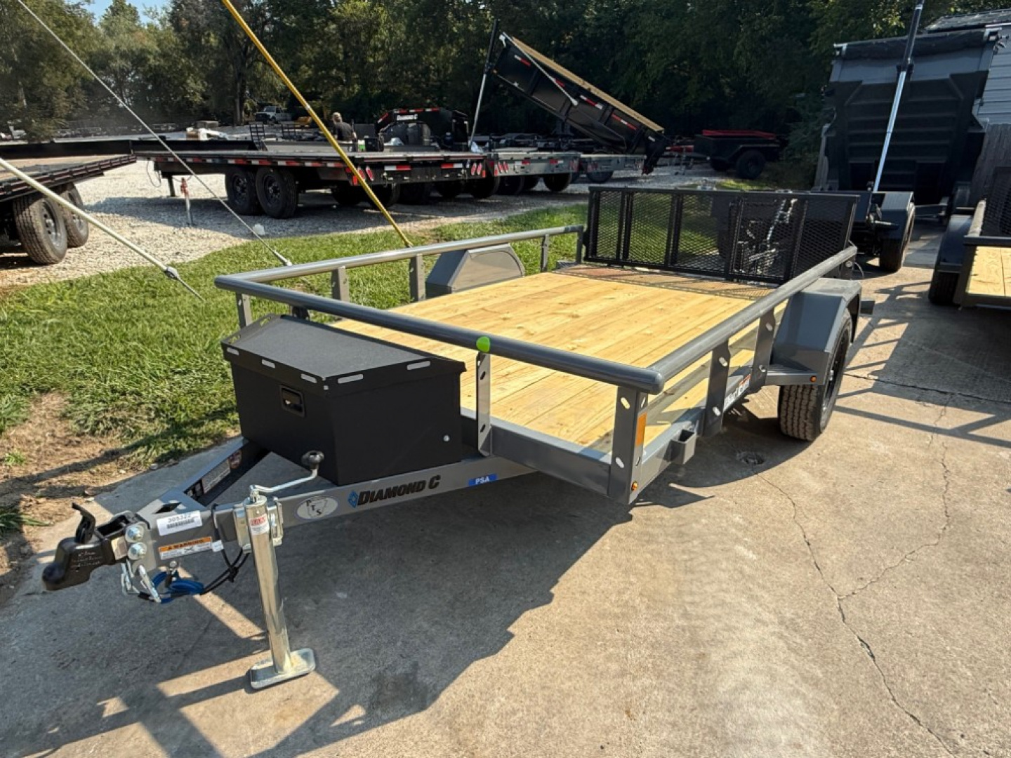 New 2026 Diamond C Trailers PSA  135 Package 10'X77" Utility Trailer