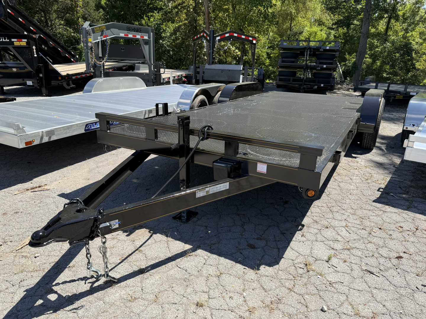 New 2025 P & T Trailers 10K 17+3 CARHAULER STEEL 2 BRAKE Car Hauler