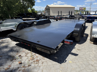 New 2025 P & T Trailers 10K 17+3 CARHAULER STEEL 2 BRAKE Car Hauler