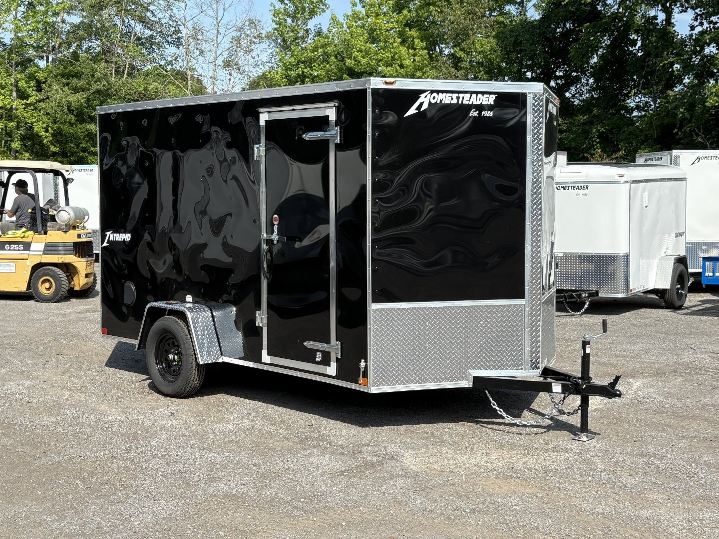 New 2026 HOMESTEADER TRAILER Intrepid 7' x 12' x 6'6" Cargo / Enclosed Trailer