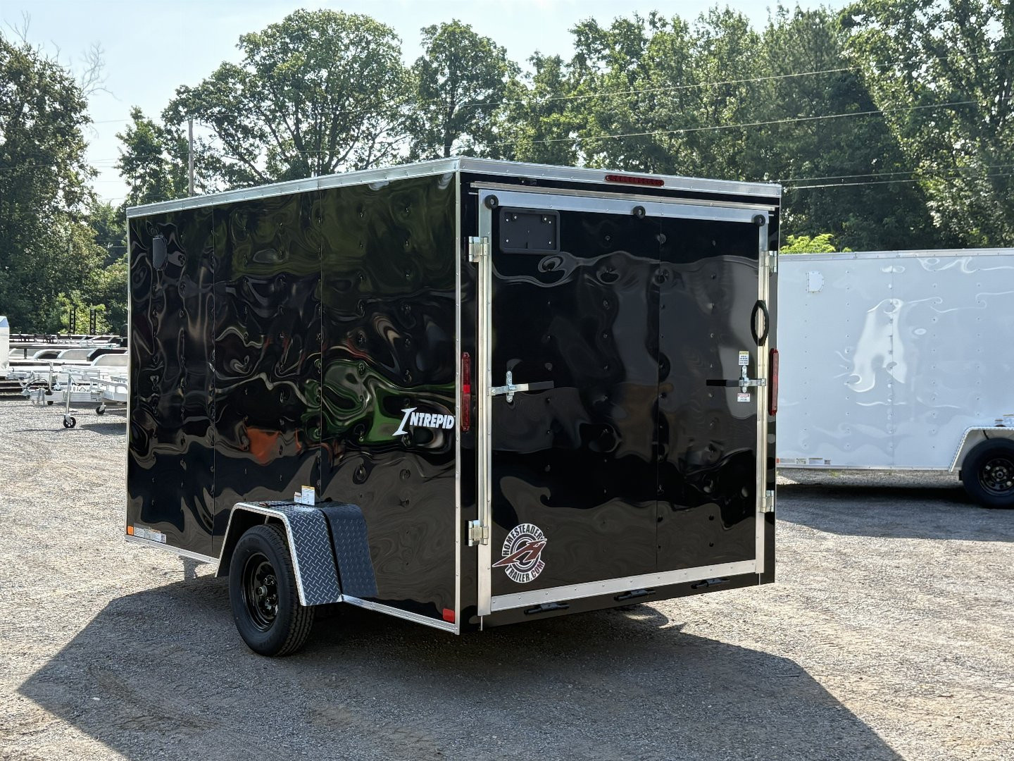 New 2026 HOMESTEADER TRAILER Intrepid 7' x 12' x 6'6" Cargo / Enclosed Trailer