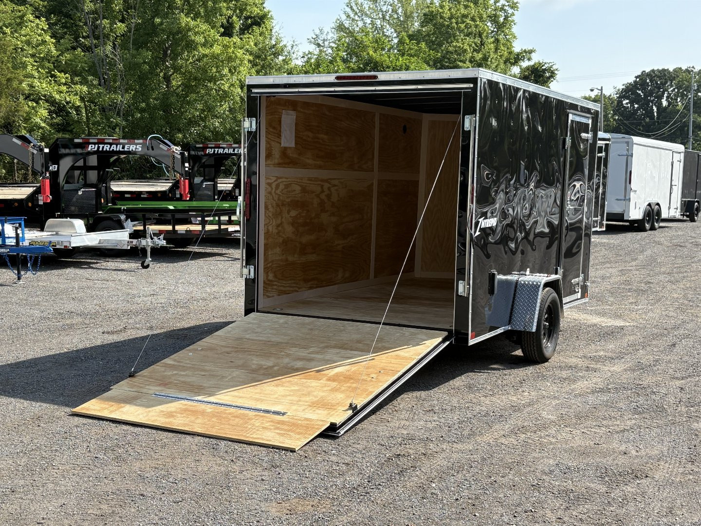 New 2026 HOMESTEADER TRAILER Intrepid 7' x 12' x 6'6" Cargo / Enclosed Trailer