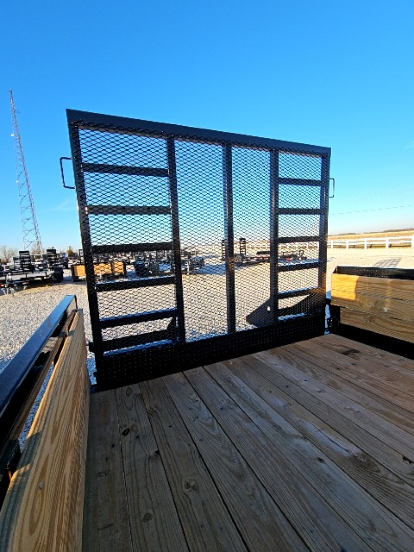 New 2026 Sure-Trac 7 x 18 10K Tube Top Three Board Utility Trailer