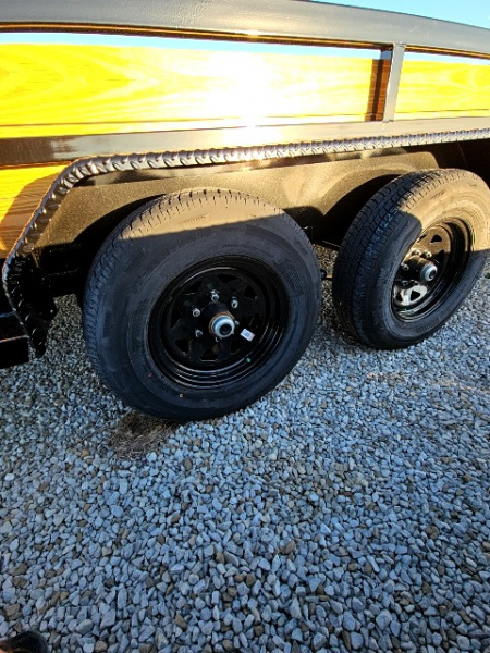 New 2026 Sure-Trac 7 x 18 10K Tube Top Three Board Utility Trailer