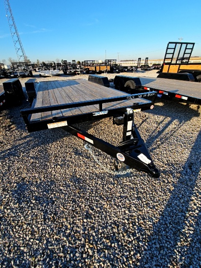 New 2026 Sure-Trac 7 x 18 (16+2) 10K C-Channel Car Hauler