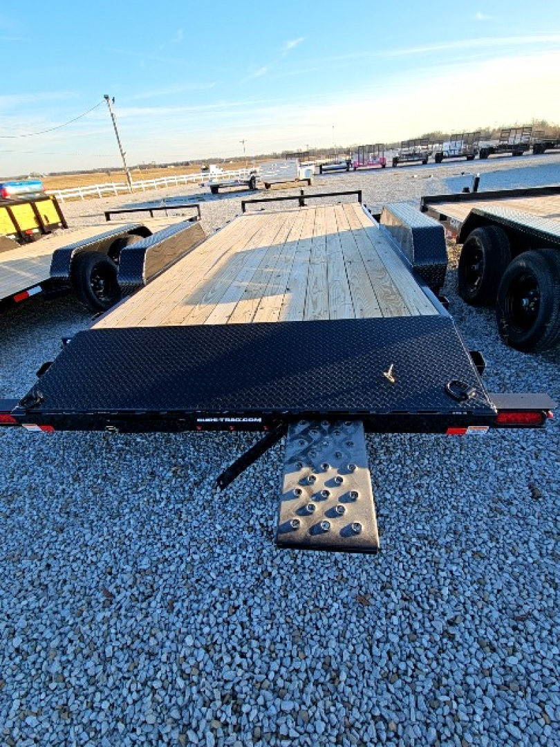 New 2026 Sure-Trac 7 x 18 (16+2) 10K C-Channel Car Hauler