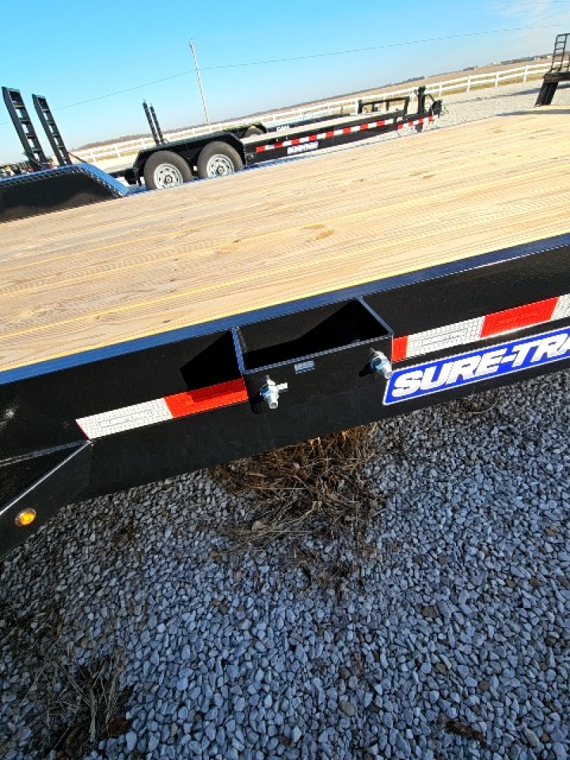 New 2026 Sure-Trac 7 x 20 (18+2) 14K Equipment Trailer