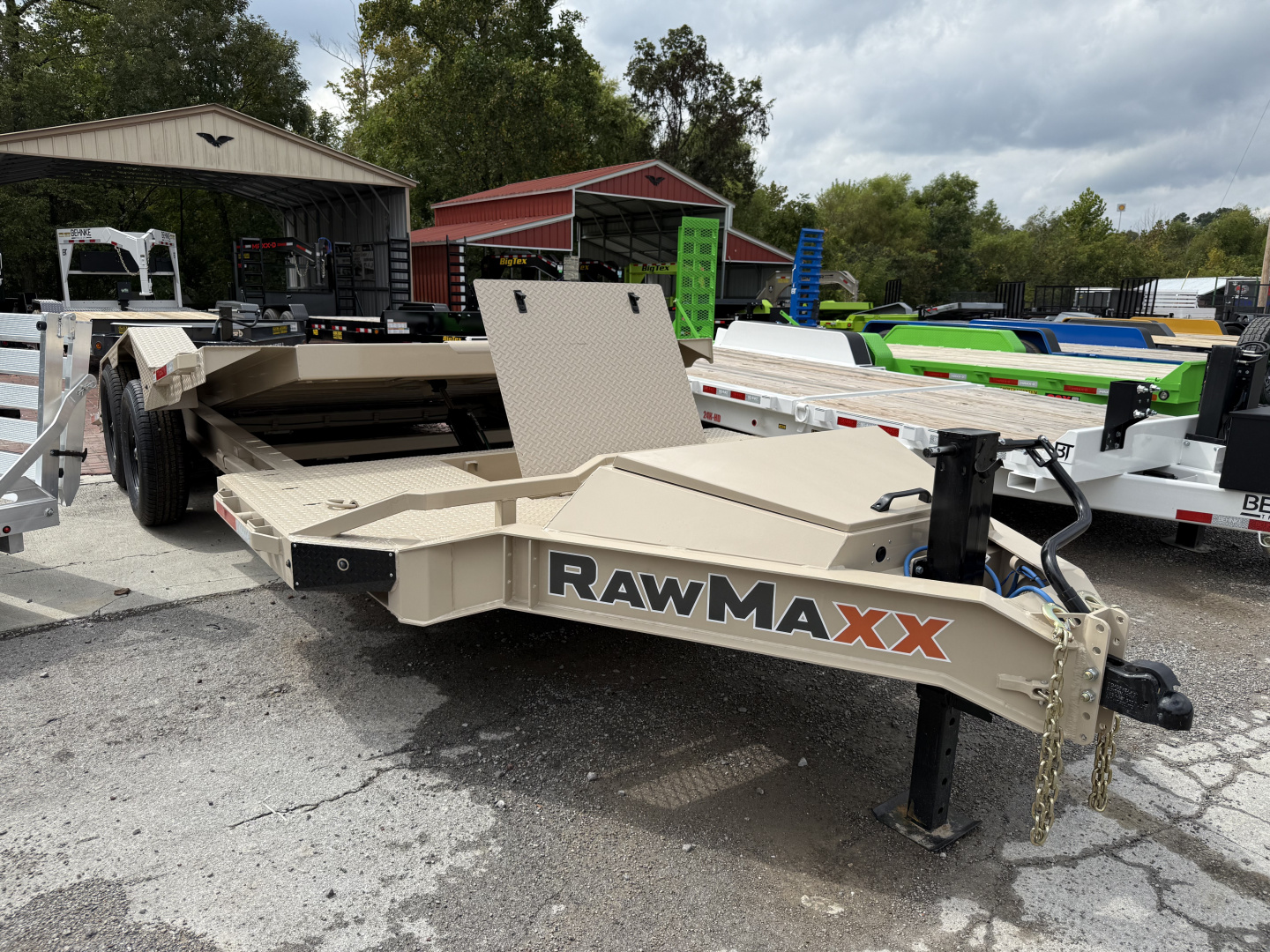 New 2026 RawMaxx 14K G7X 83X20 GRAVITY TILT Equipment Trailer