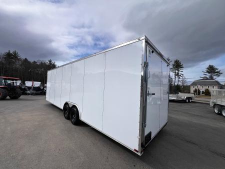 New 2026 SPARTAN 8.5X28 + 2ft V nose/ 7'6" Int Height / Polycore - 9990gvw