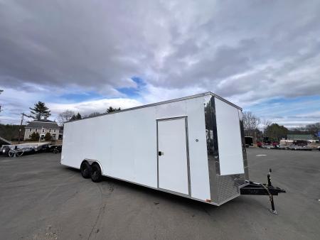New 2026 SPARTAN 8.5X28 + 2ft V nose/ 7'6" Int Height / Polycore - 9990gvw