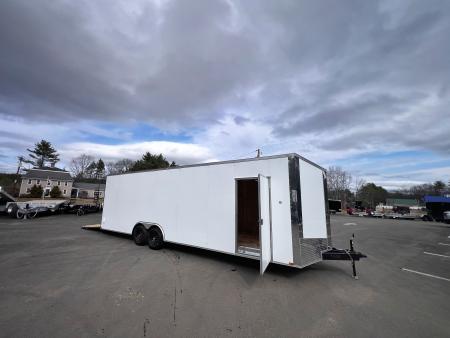 New 2026 SPARTAN 8.5X28 + 2ft V nose/ 7'6" Int Height / Polycore - 9990gvw